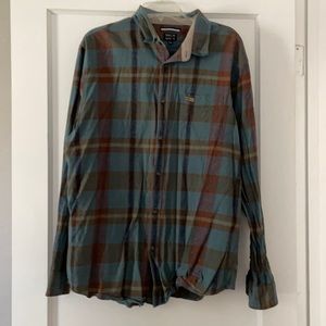 RVCA plaid shirt